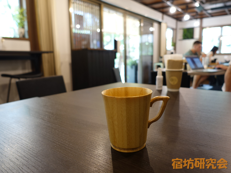 増上寺カフェのアイスコーヒー