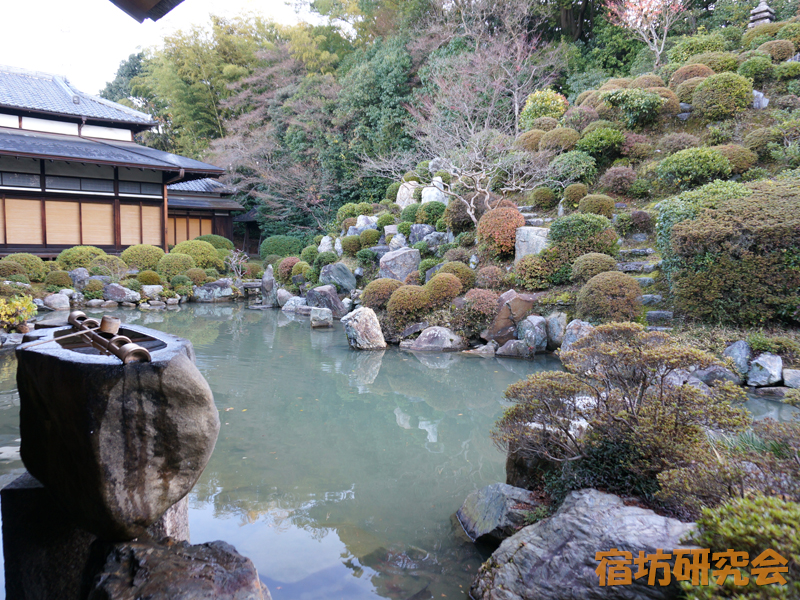 智積院の日本庭園