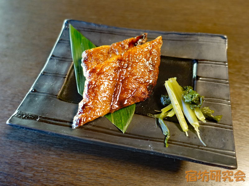 安来清水寺松琴館のうなぎもどき