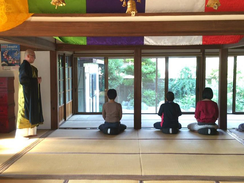 正壽寺の坐禅会
