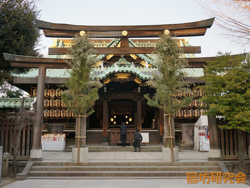 牛島神社の拝殿