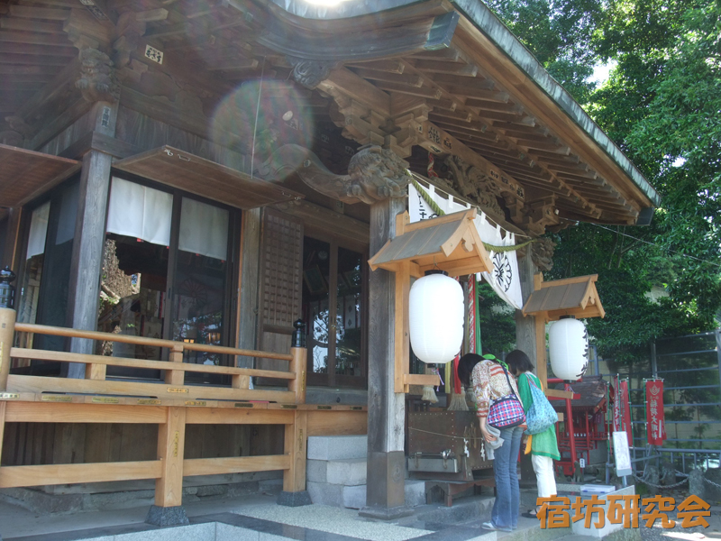 走水神社の拝殿