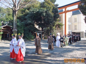 川越氷川神社の神前結婚式
