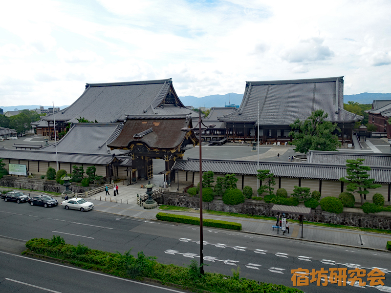 西本願寺の全景