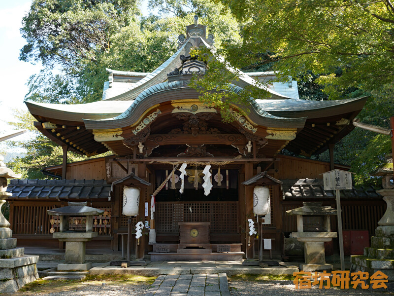 粟田神社の社殿