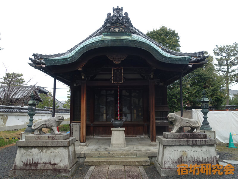 建仁寺両足院の毘沙門天堂