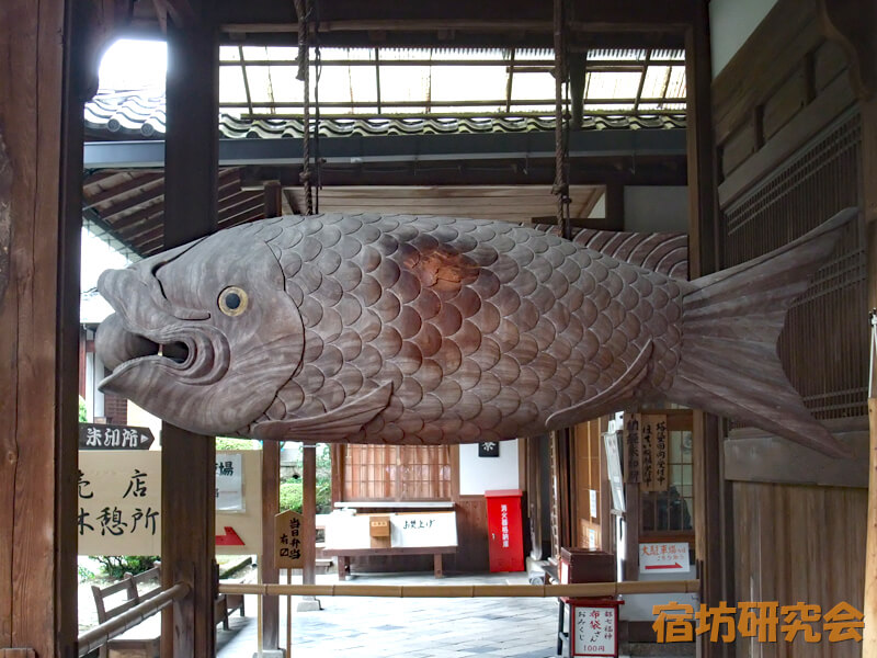 萬福寺の開梛（魚梆）