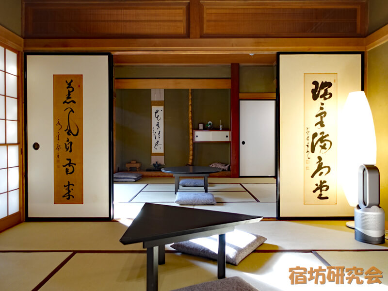 宝林寺の宿坊客室