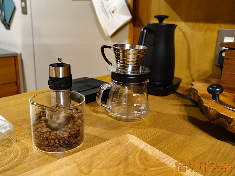 宝林寺のコーヒーセット