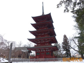 最勝院の五重塔