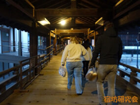 知恩院の渡り廊下