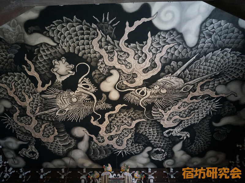 建仁寺の双龍図