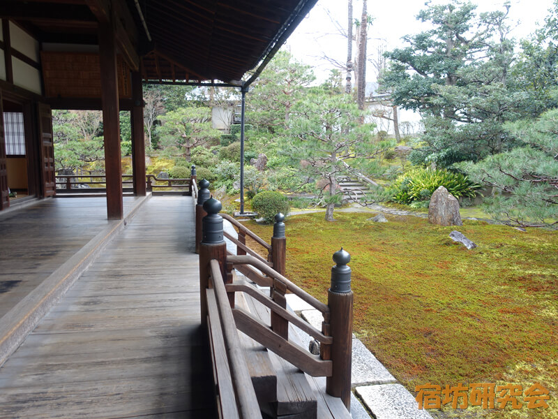 両足院の日本庭園