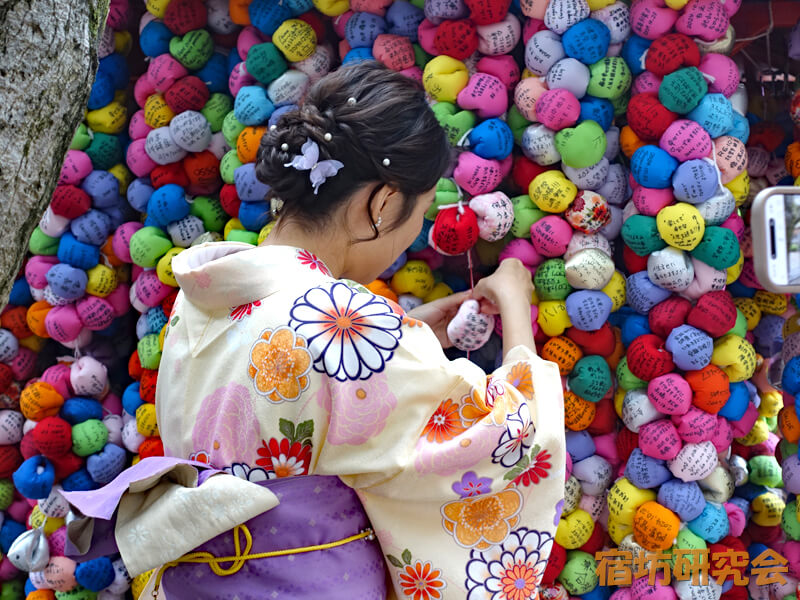 八坂庚申堂のくくり猿