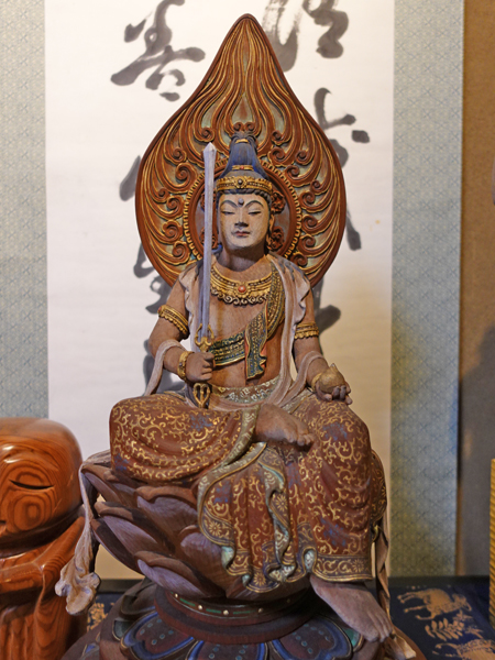 東京・光照院の文殊菩薩
