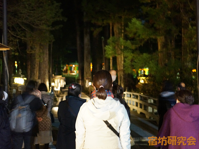 高野山ナイトツアー（御廟橋）