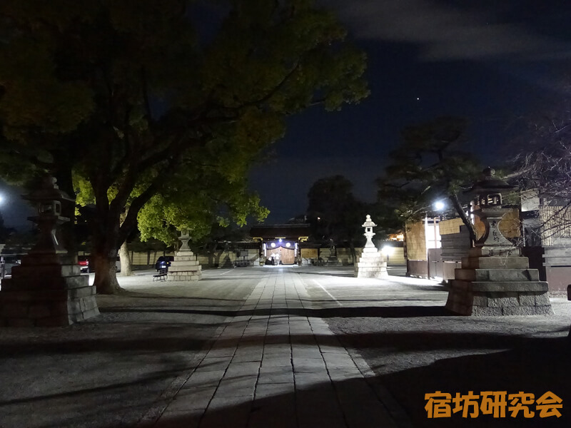 東寺（教王護国寺）の境内