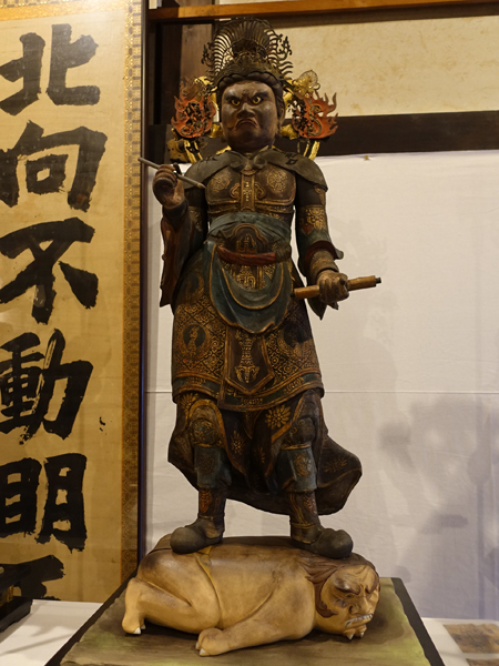 京都・北向山不動院の広目天