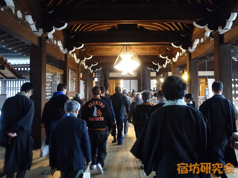 東本願寺の渡り廊下