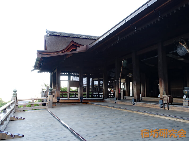 清水寺の舞台（朝）