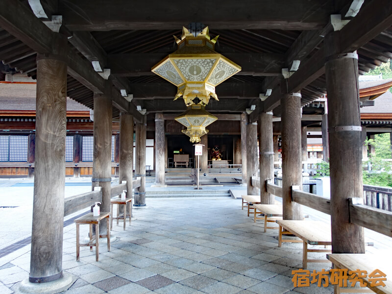 清水寺の通路（朝）